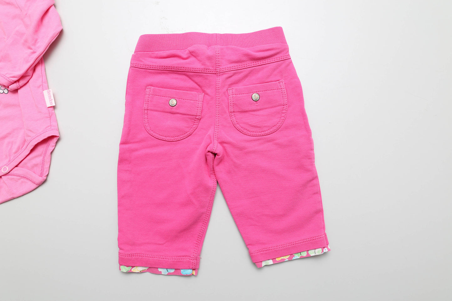 Rosa Body-Hosen-Set (68) - KlugeMutti
