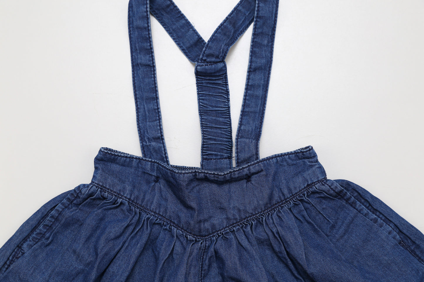 Mädchen Hosenrock aus Jeansstoff (80) - KlugeMutti