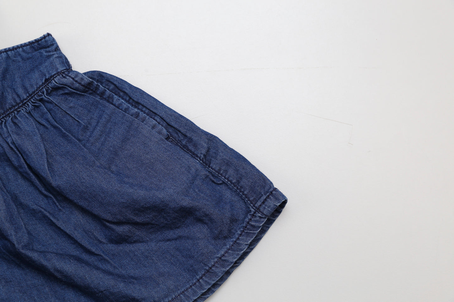 Mädchen Hosenrock aus Jeansstoff (80) - KlugeMutti