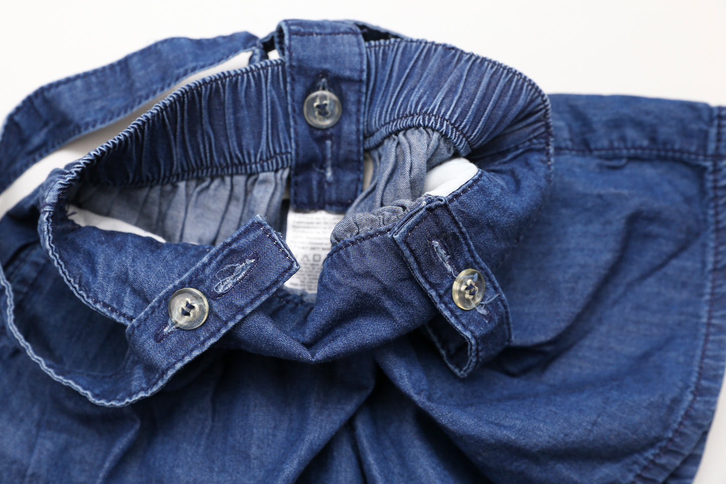 Mädchen Hosenrock aus Jeansstoff (80) - KlugeMutti