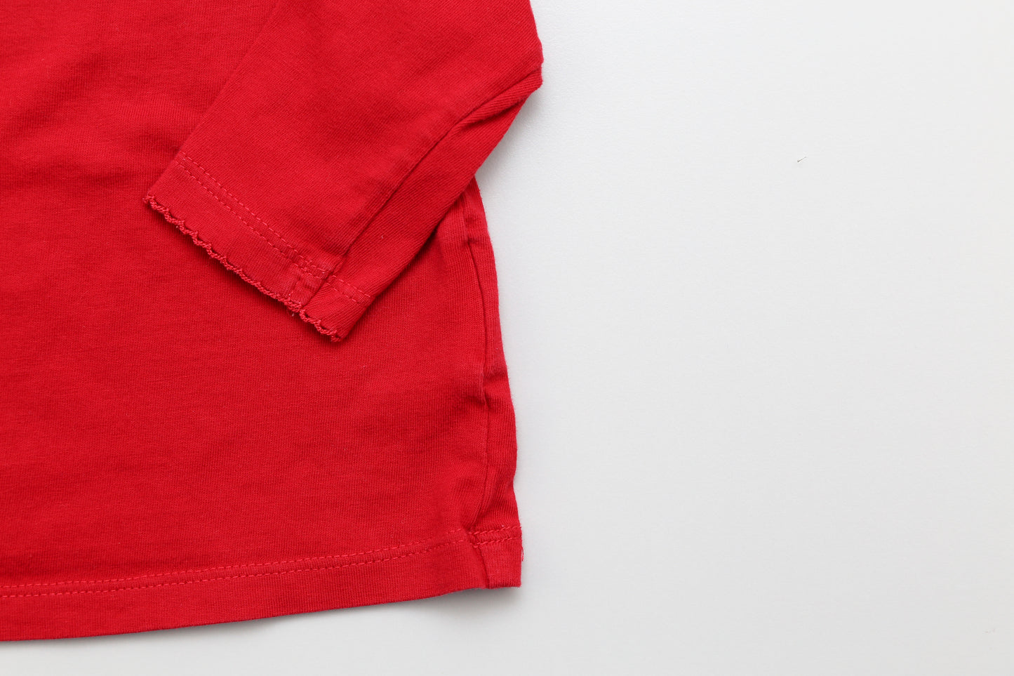 Mädchen Langarmshirt in Rot aus Bio-Baumwolle (62) - KlugeMutti
