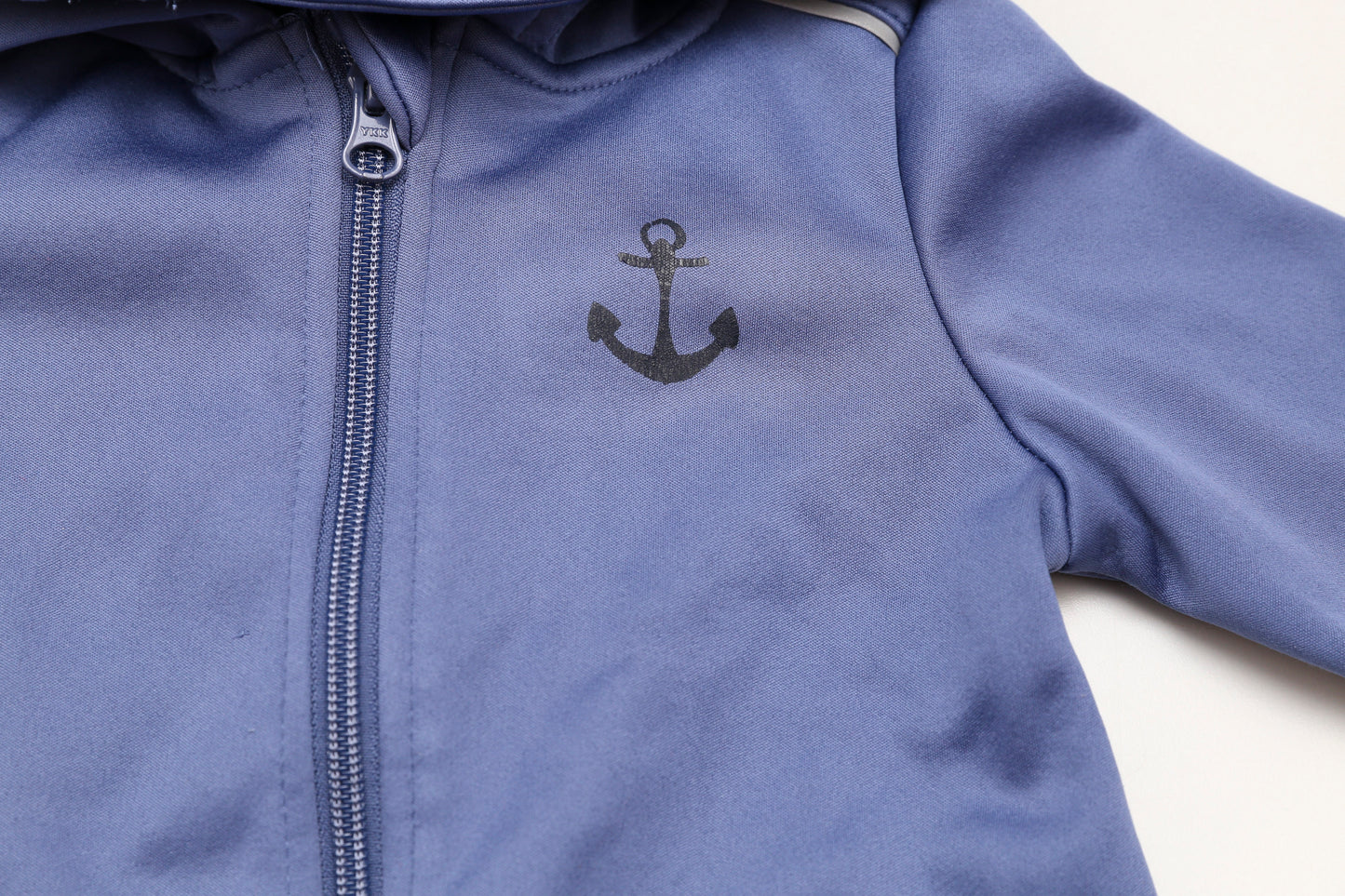 Blauer Softshell-Overall (74-80) - KlugeMutti