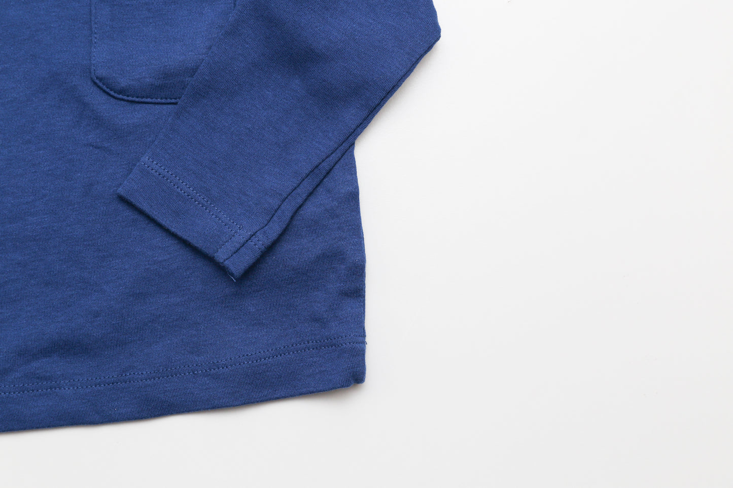 Blaues Langarmshirt (74-80) - KlugeMutti