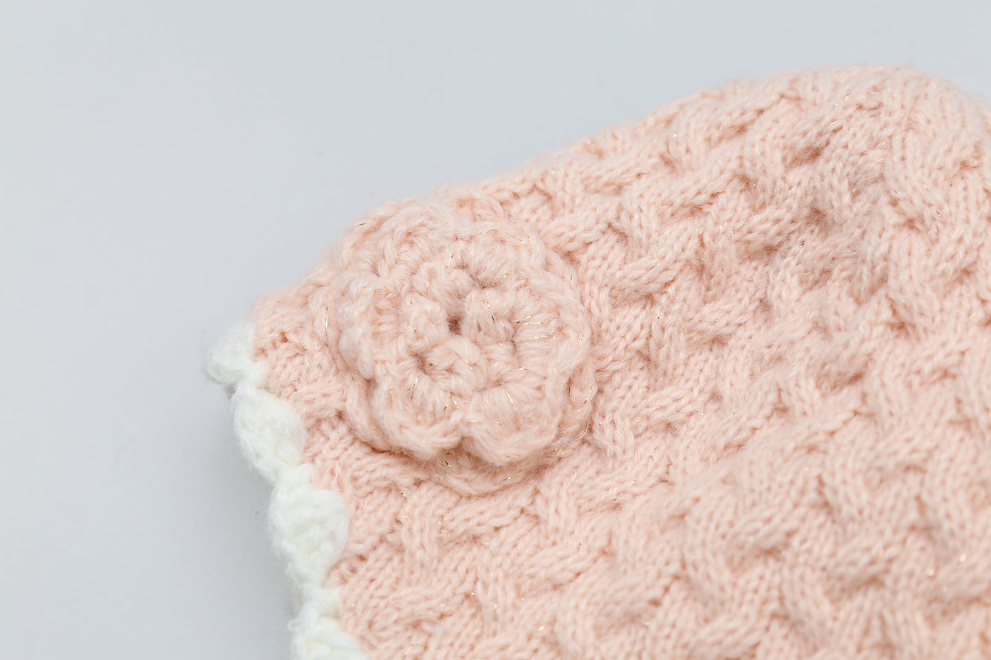 Gefütterte Mädchenschirmmütze mit Blumenmuster (68) - KlugeMutti