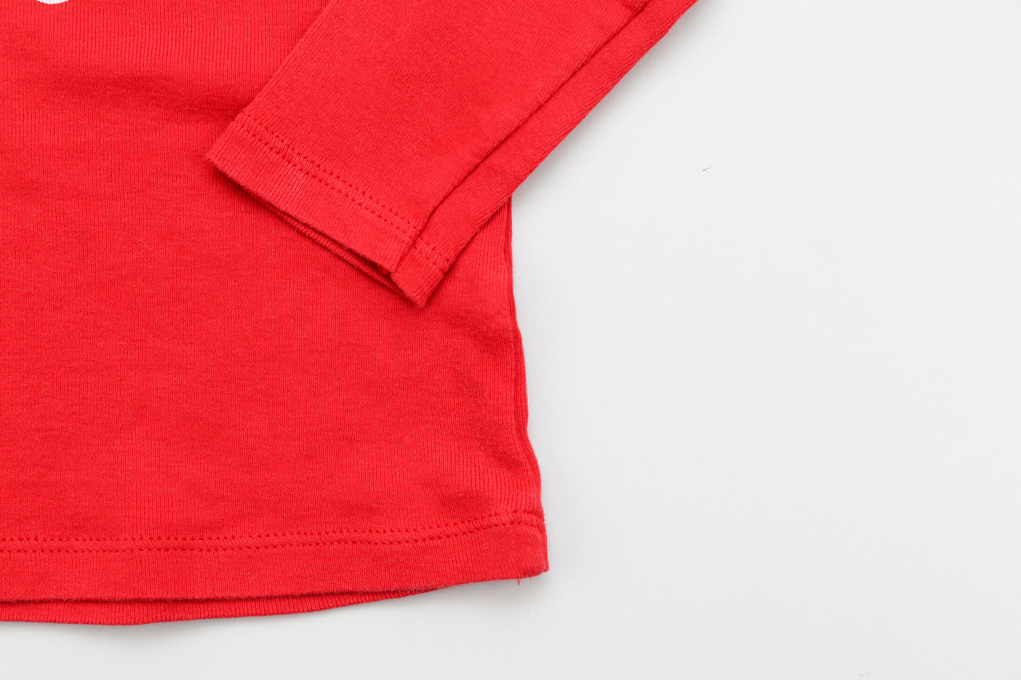 Rotes Langarmshirt (68) - KlugeMutti