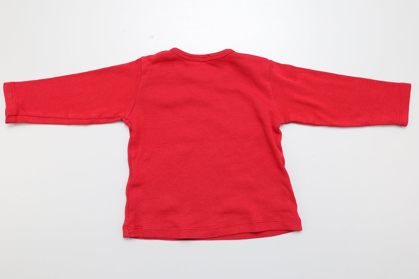 Rotes Langarmshirt (68) - KlugeMutti