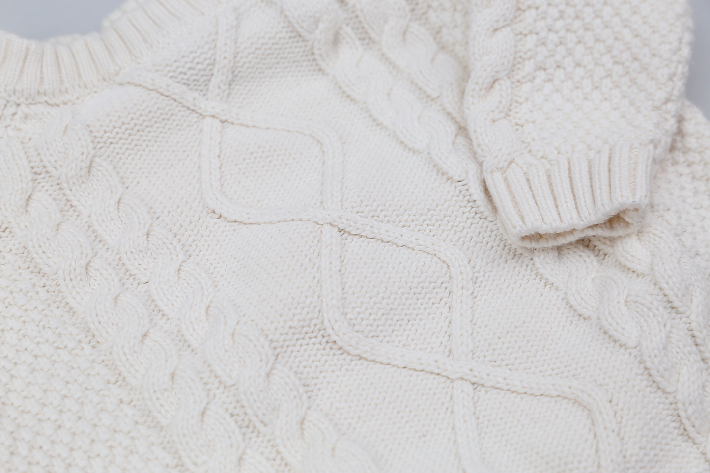 Strickpullover aus Baumwolle (68) - KlugeMutti
