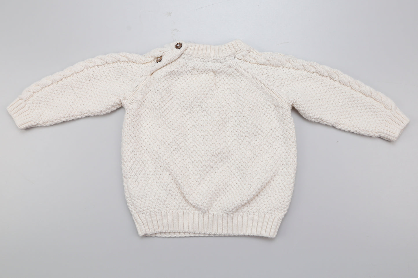 Strickpullover aus Baumwolle (68) - KlugeMutti