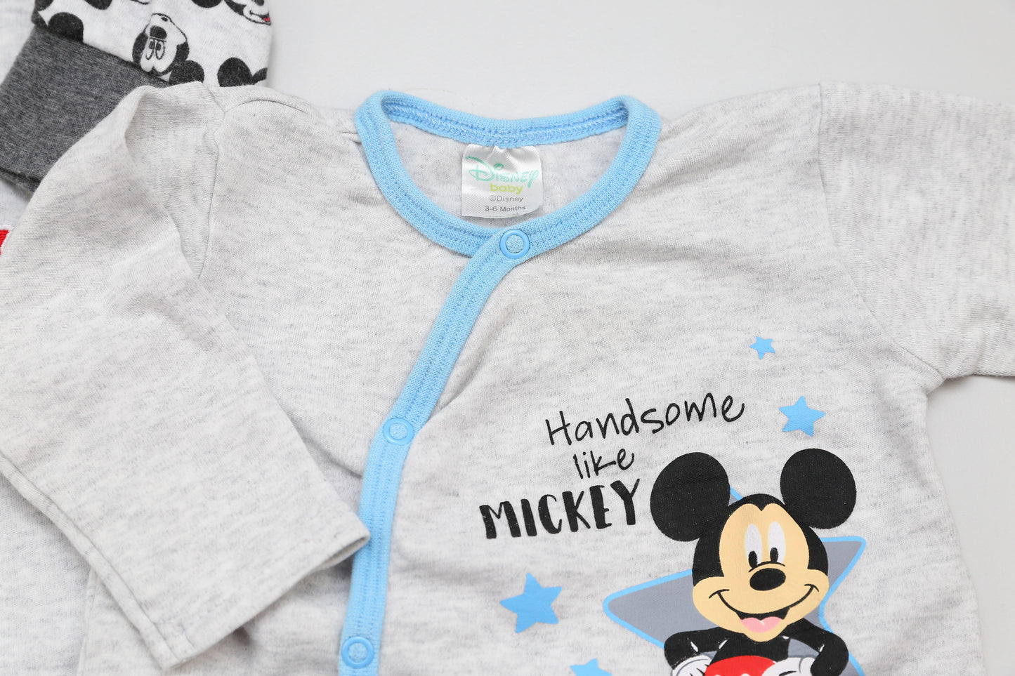 Strampler-Set mit Mickey-Maus-Motiv (68) - KlugeMutti