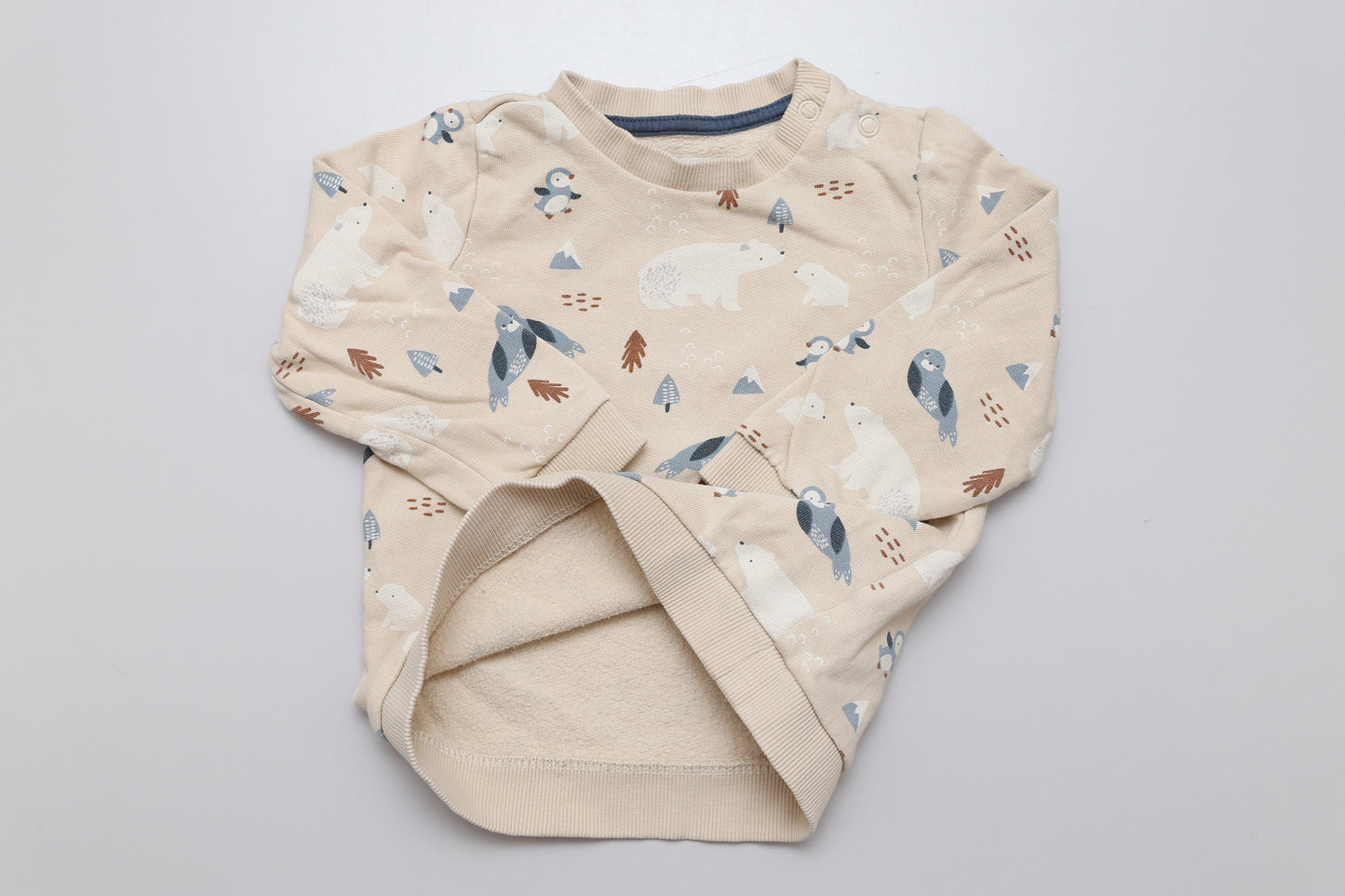 Sweatshirt mit Eisbär-Motiv (80) - KlugeMutti