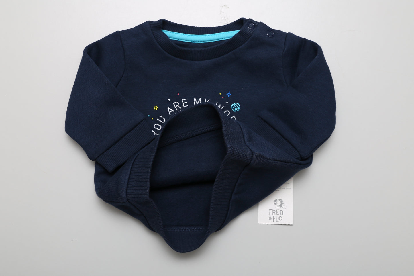 Sweatshirt mit Globus-Motiv (56) - KlugeMutti