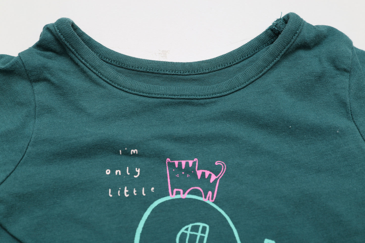 Mädchen Langarmshirt mit Elefantenmotiv (56)
