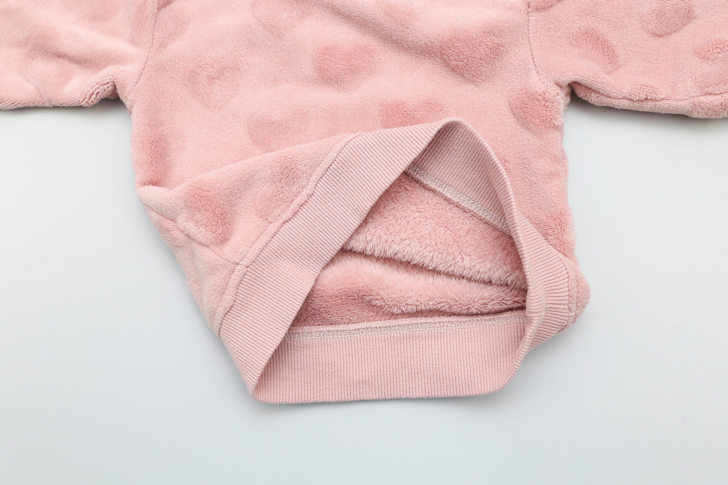 Kuscheliger, rosafarbener Pullover (68) - KlugeMutti