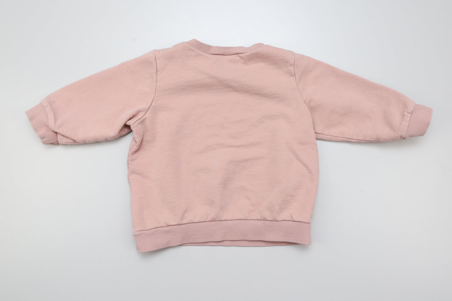 Helllachsfarbener Sweatshirt (74) - KlugeMutti