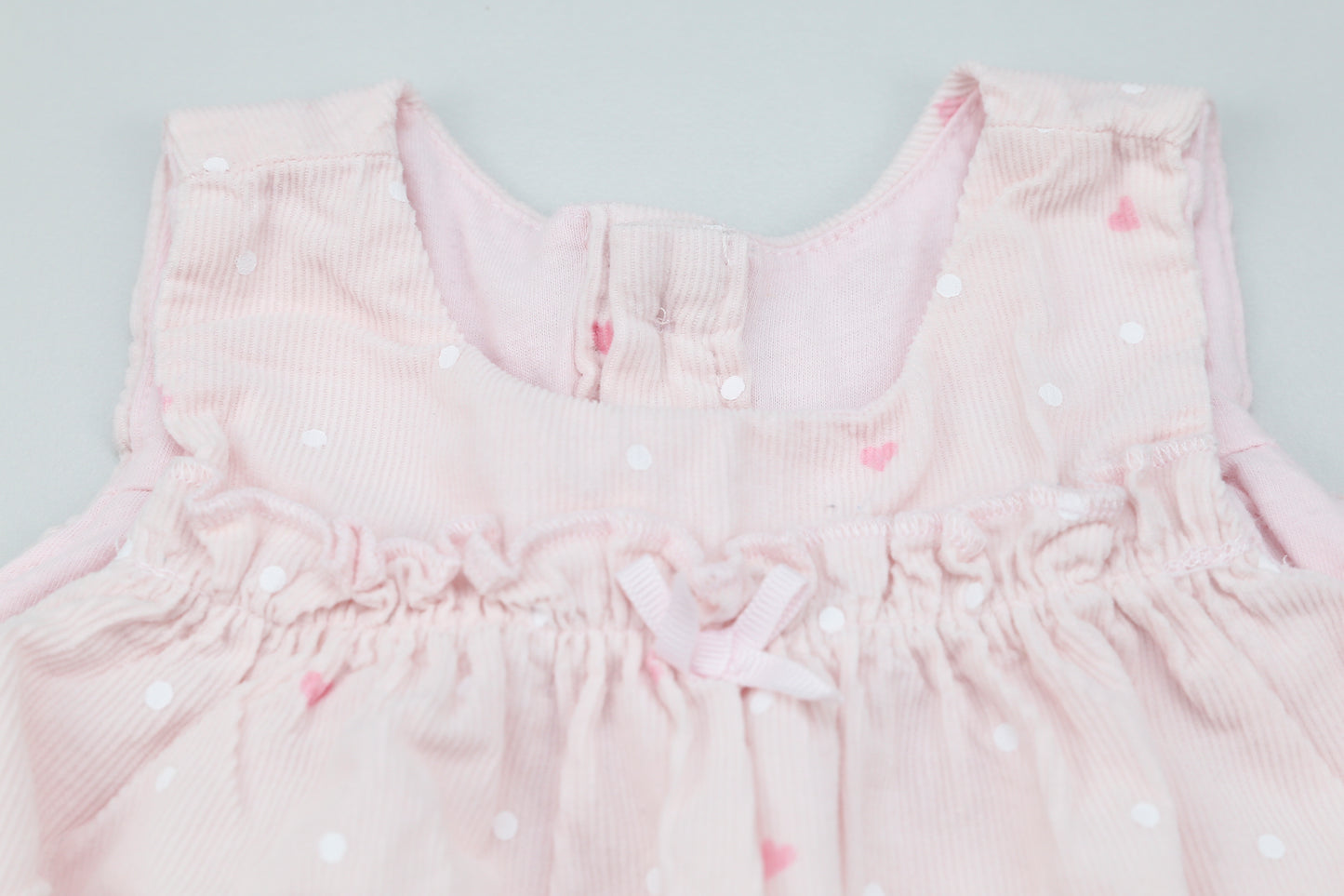 Ärmelloses rosa Cordkleid (56) - KlugeMutti
