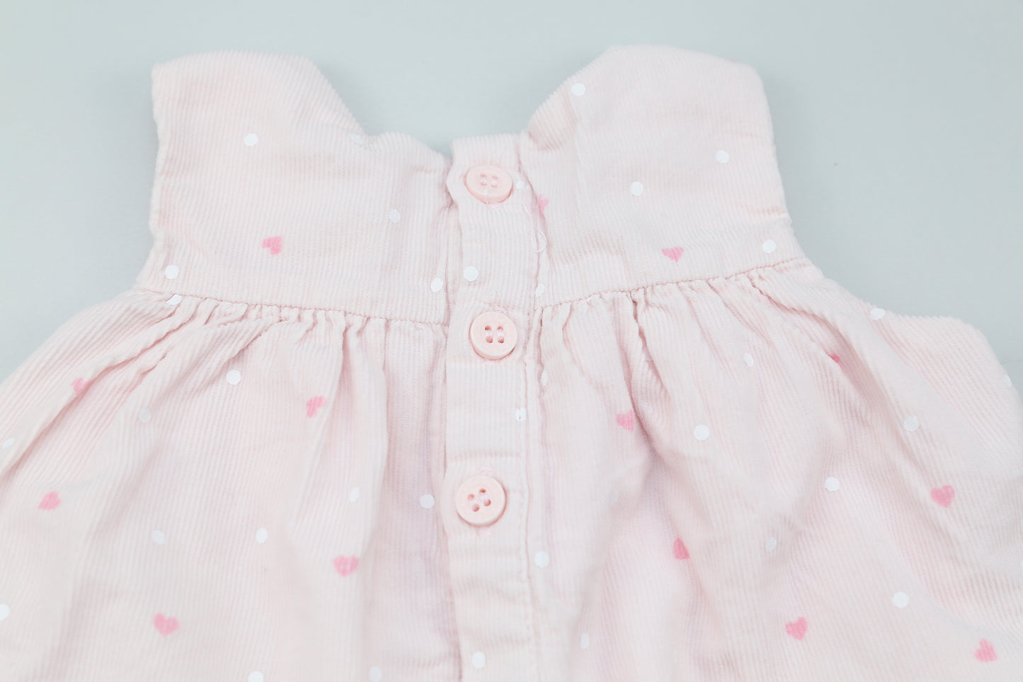Ärmelloses rosa Cordkleid (56) - KlugeMutti