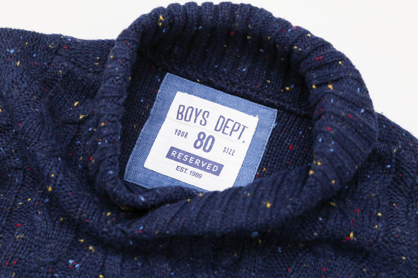 Dunkelblauer Pullover (80) - KlugeMutti