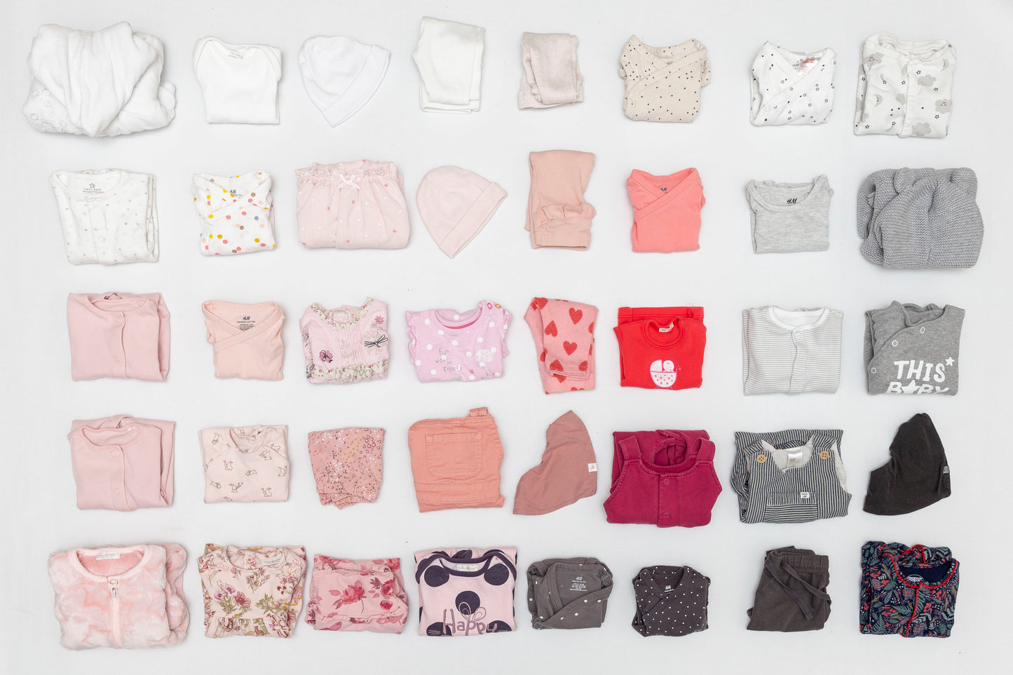 Deluxe KlugemuttiBox – 40-teilige Baby-Kapselgarderobe