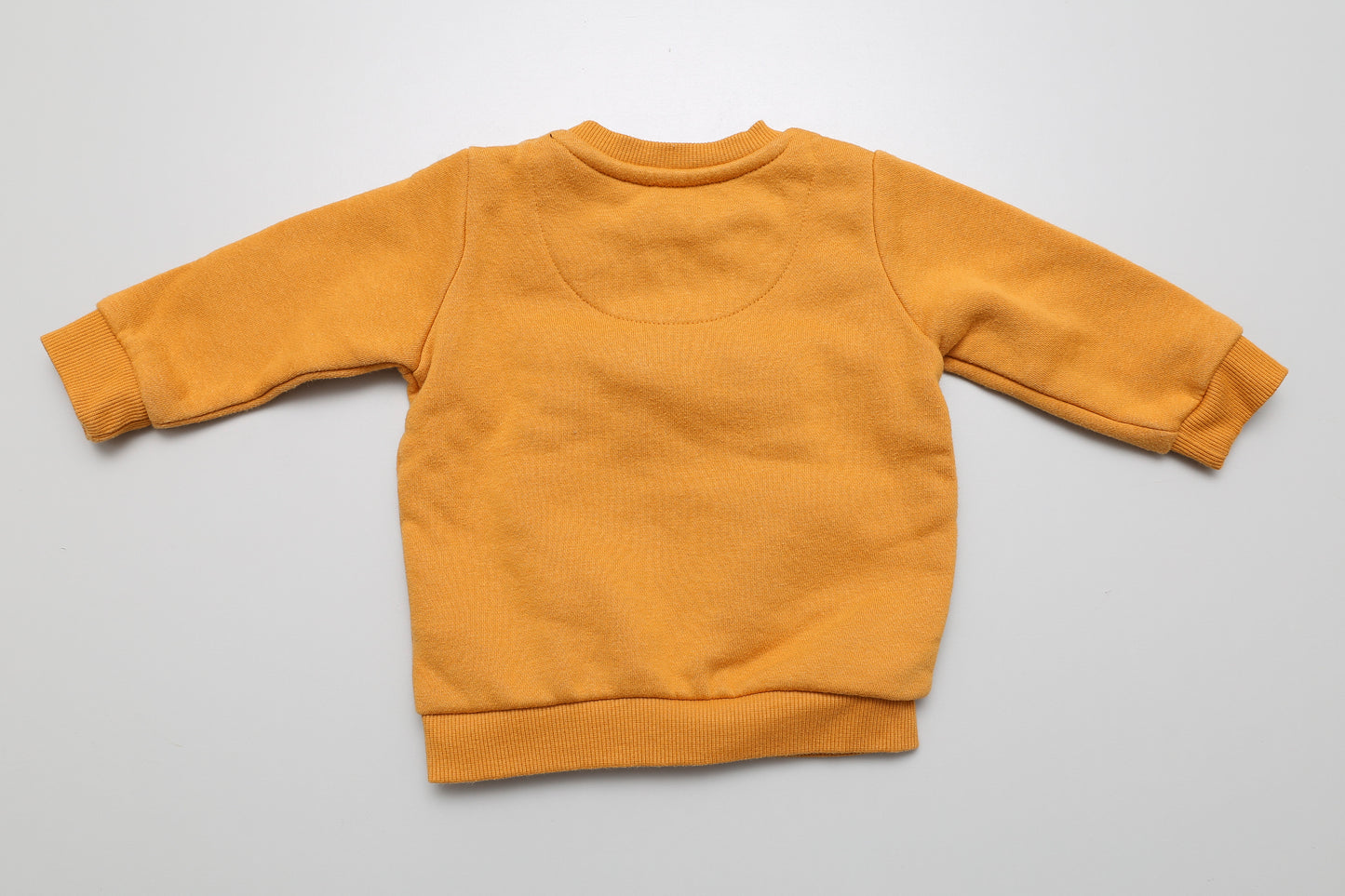Gelbes Sweatshirt mit Hundemotiv (62) - KlugeMutti