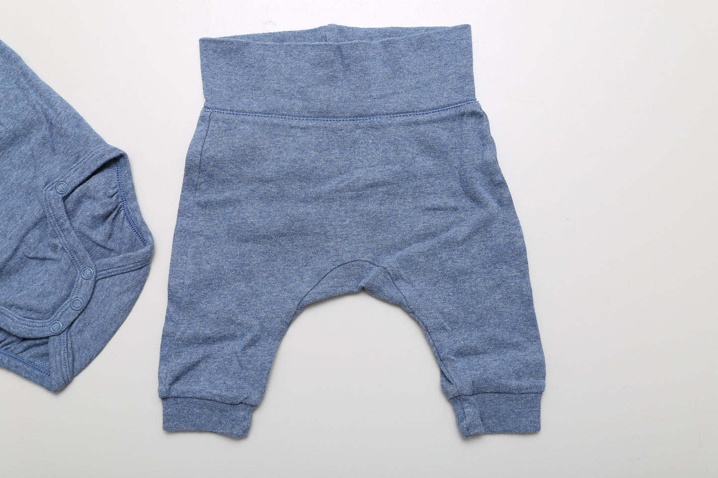 Blaues Body-Leggings-Set (62)