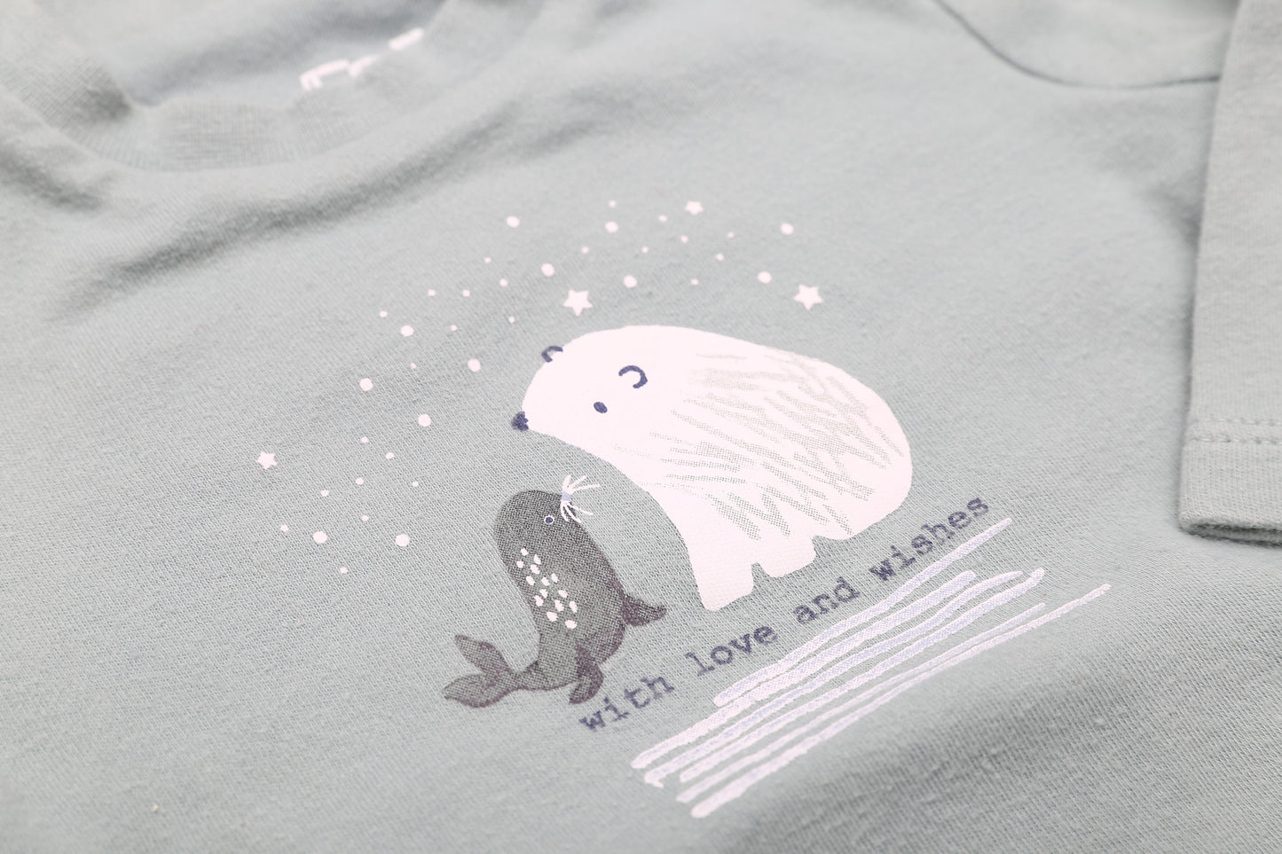 T-Shirt-Body mit Eisbärenmotiv (62) - KlugeMutti