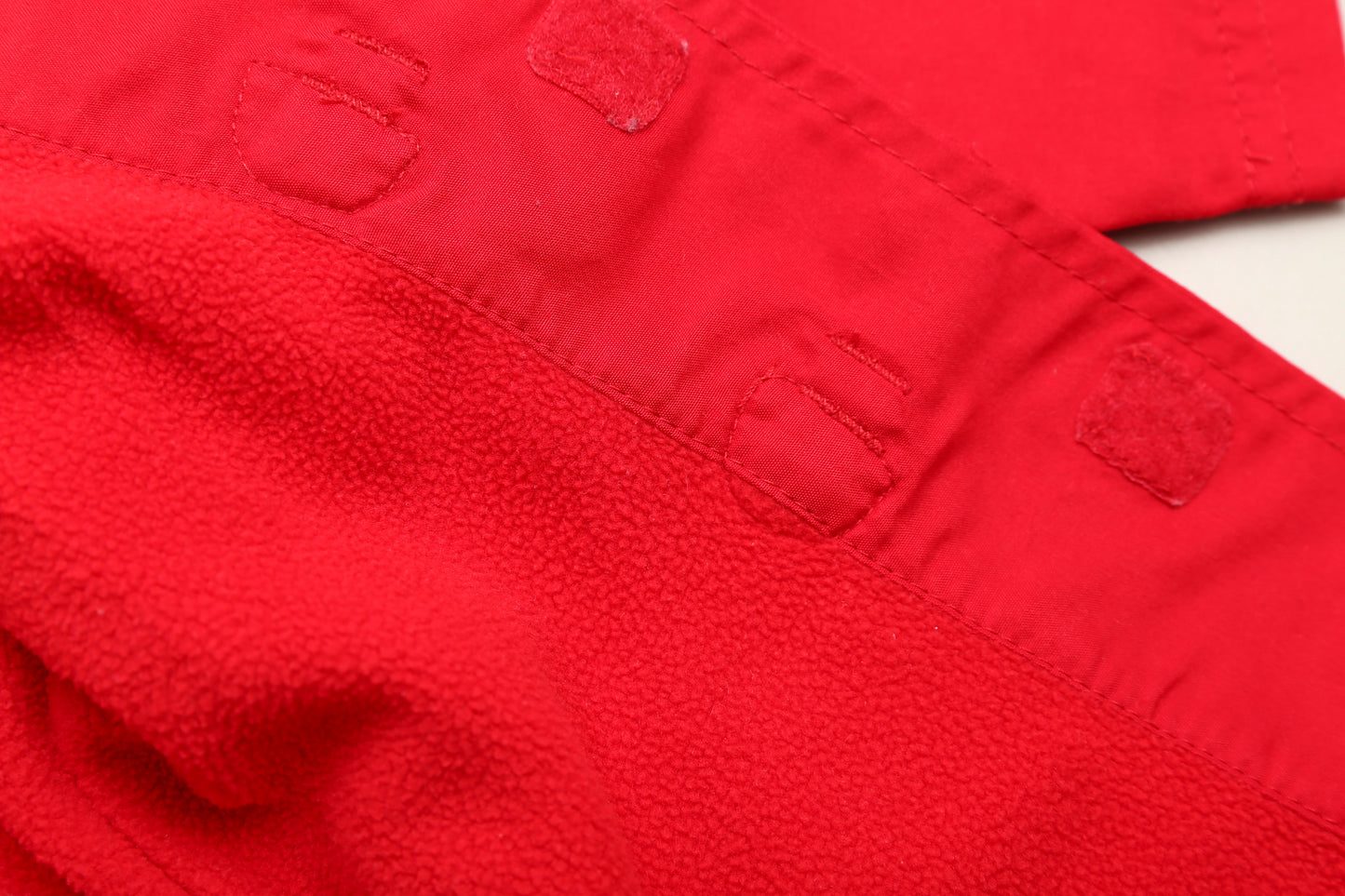Roter Frühlingsmantel für Mädchen (68-74)