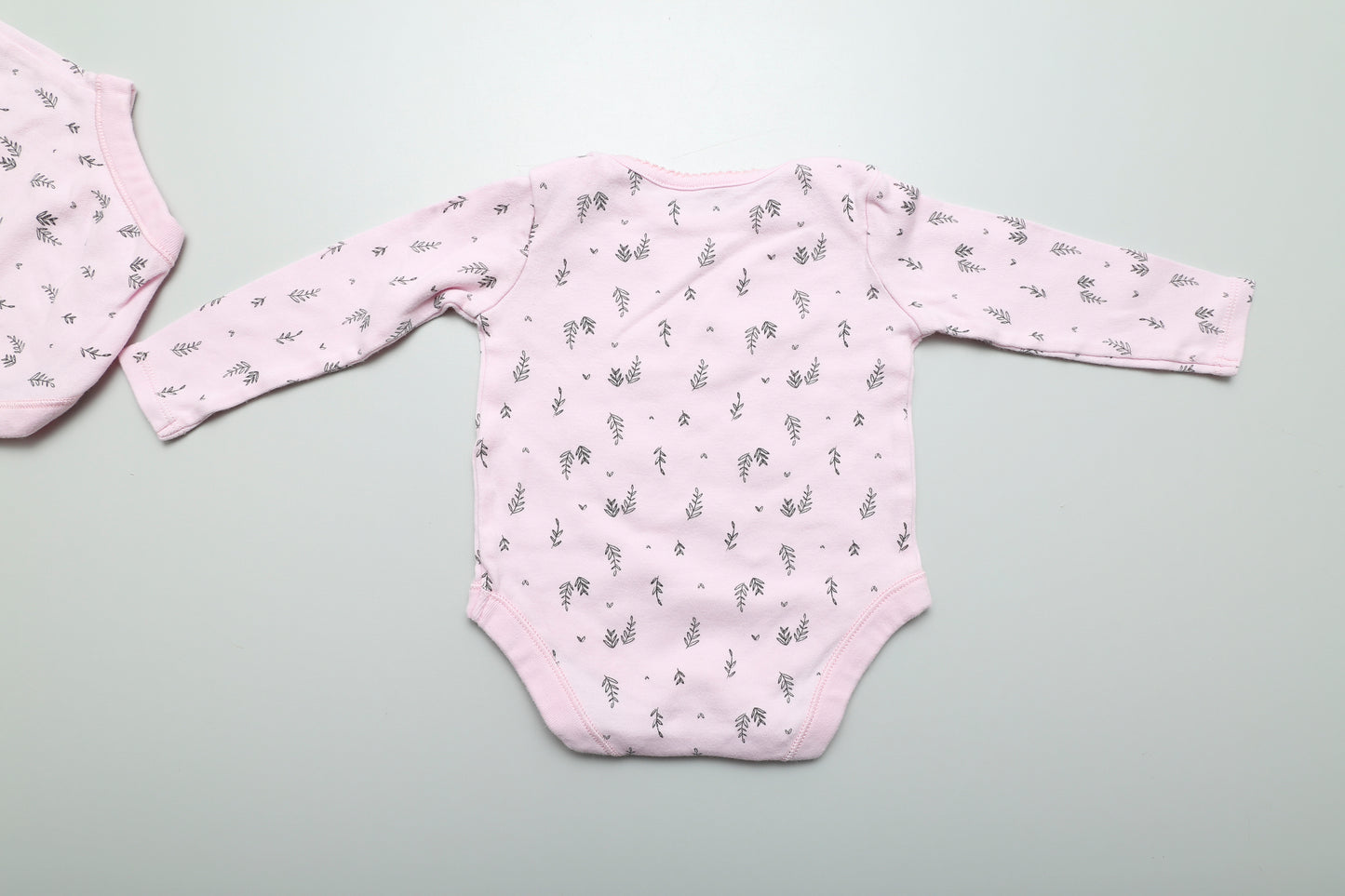 Rosa langärmliges Bodysset - KlugeMutti
