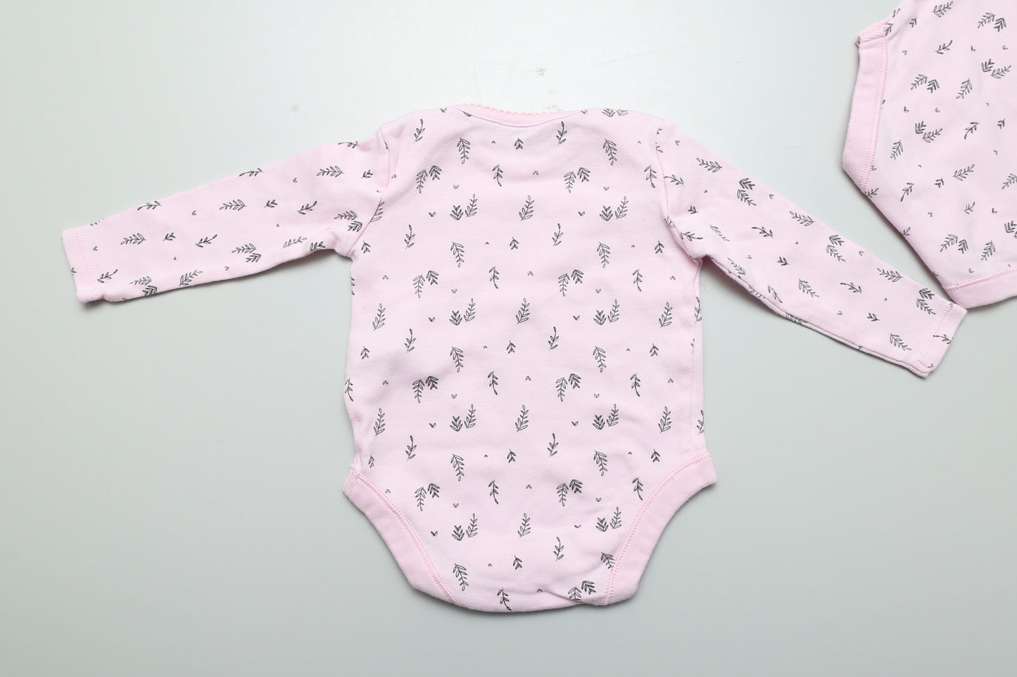 Rosa langärmliges Bodysset - KlugeMutti