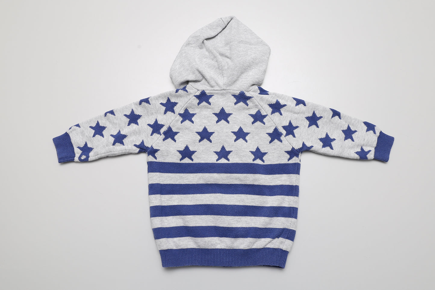Strick-Hoodie mit Reißverschluss (68-74)