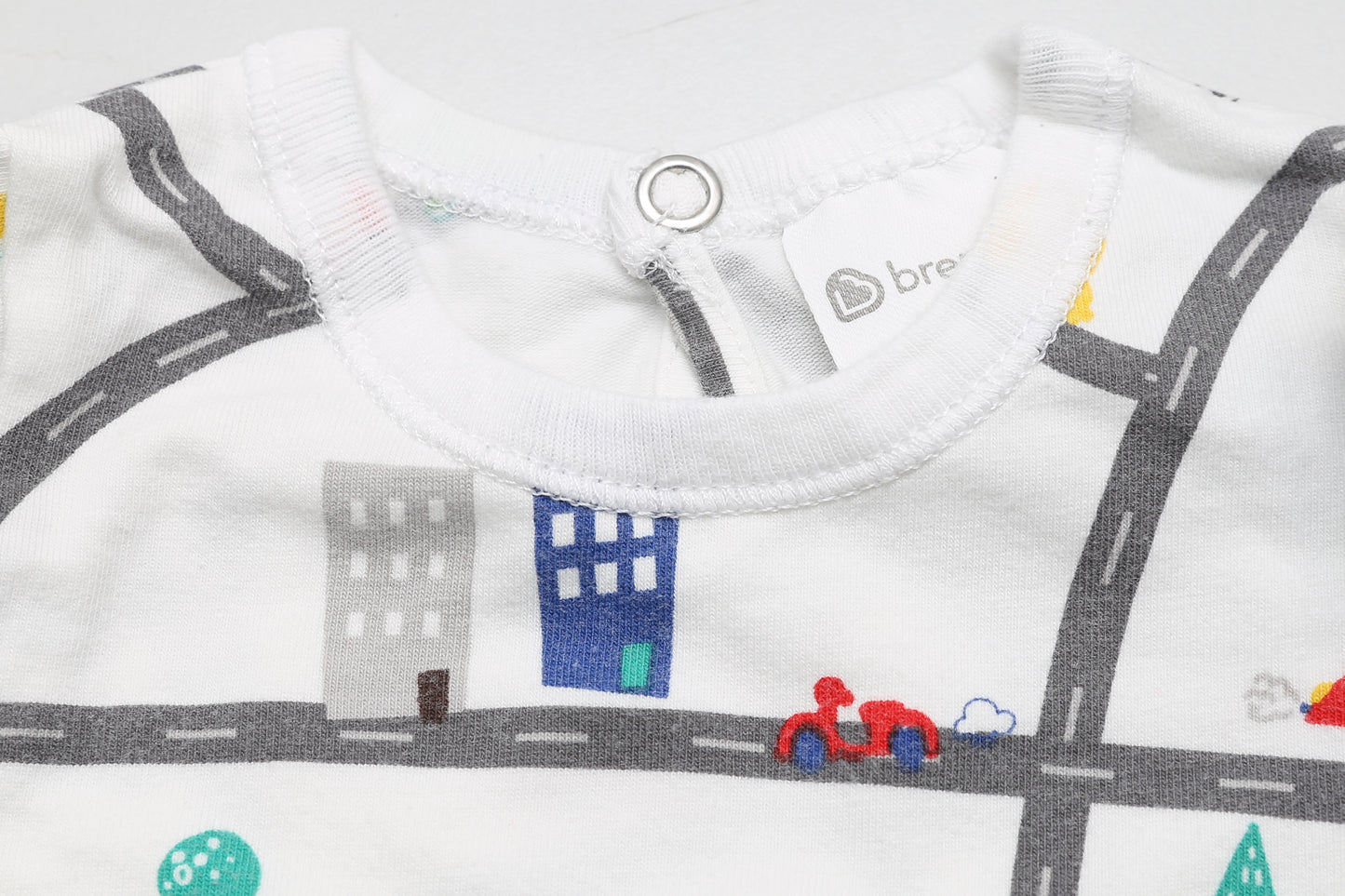 Kurzarm-Body-Set aus Bio-Baumwolle mit Auto- und Dino-Motiven (56)