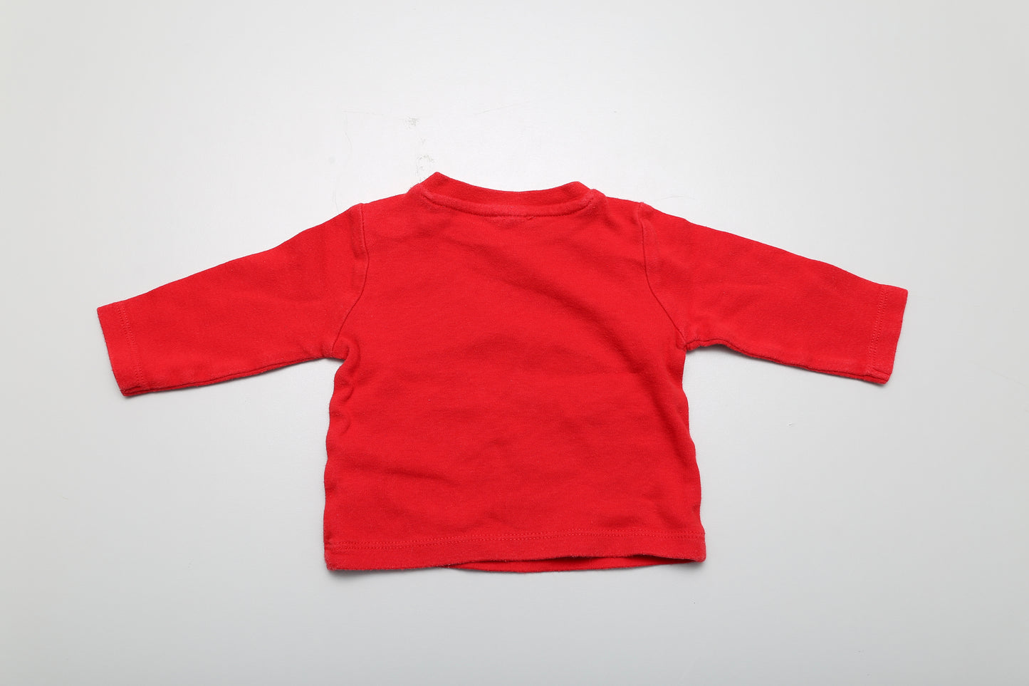 Rotes Langarmshirt mit Eichhörnchen-Motiv (56) - KlugeMutti