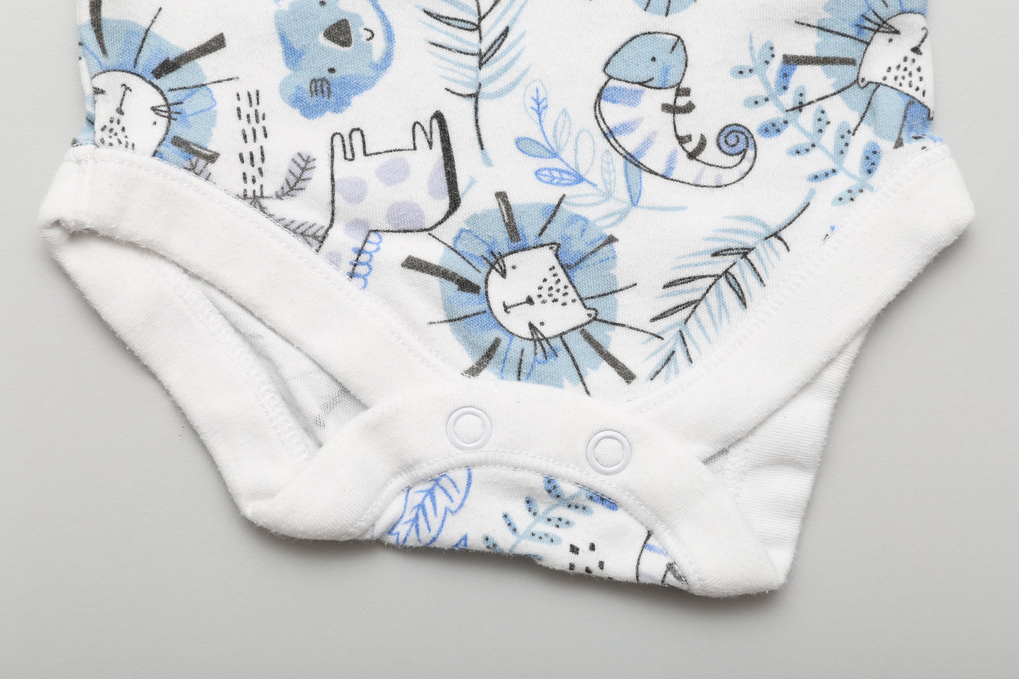 Neugeborenen Body-Set mit Tiermotiven (56) - KlugeMutti