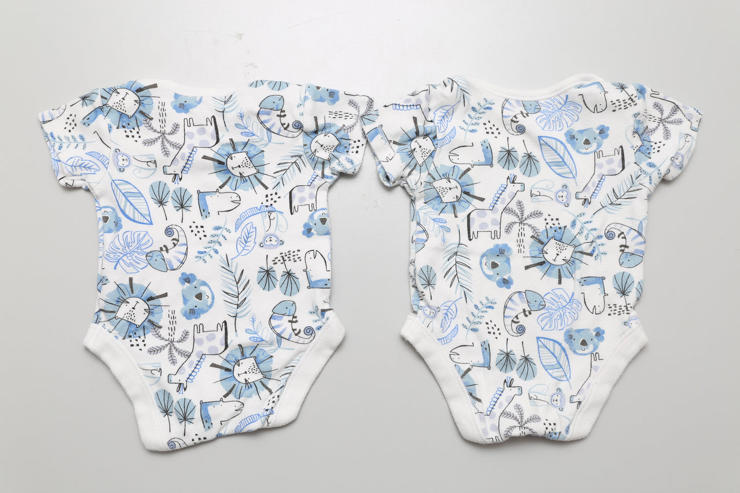 Neugeborenen Body-Set mit Tiermotiven (56) - KlugeMutti