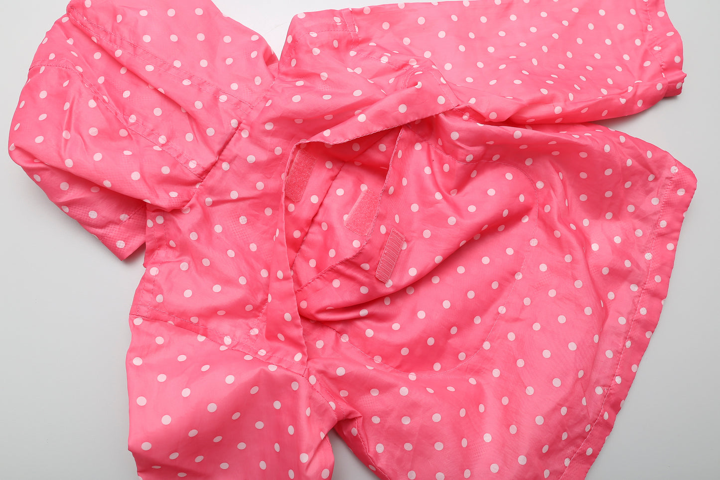 Rosa Windjacke/Regenjacke mit Punkten (80-86) - KlugeMutti