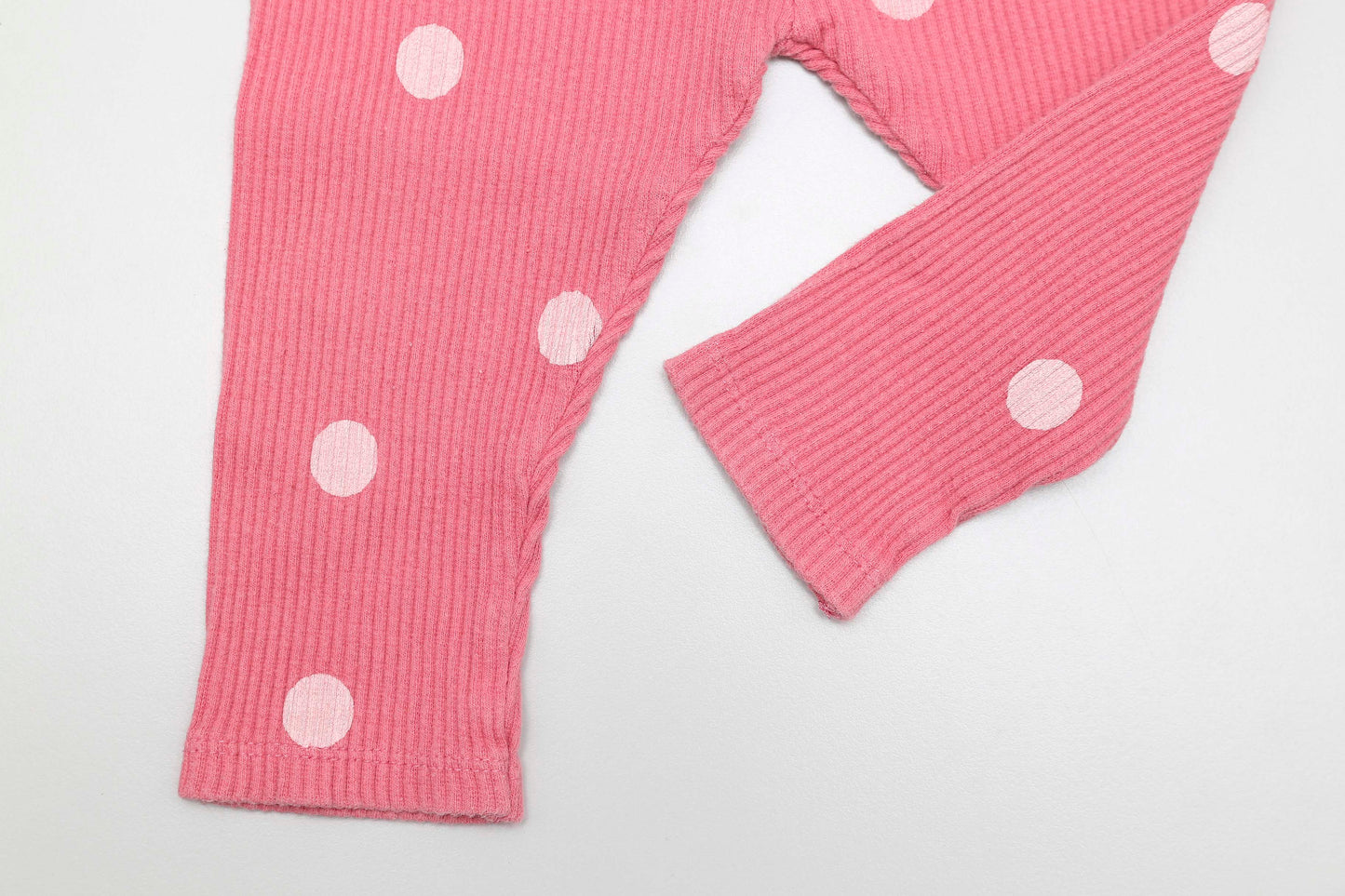 Rosa Mädchenhose mit Rüschen (68) - KlugeMutti