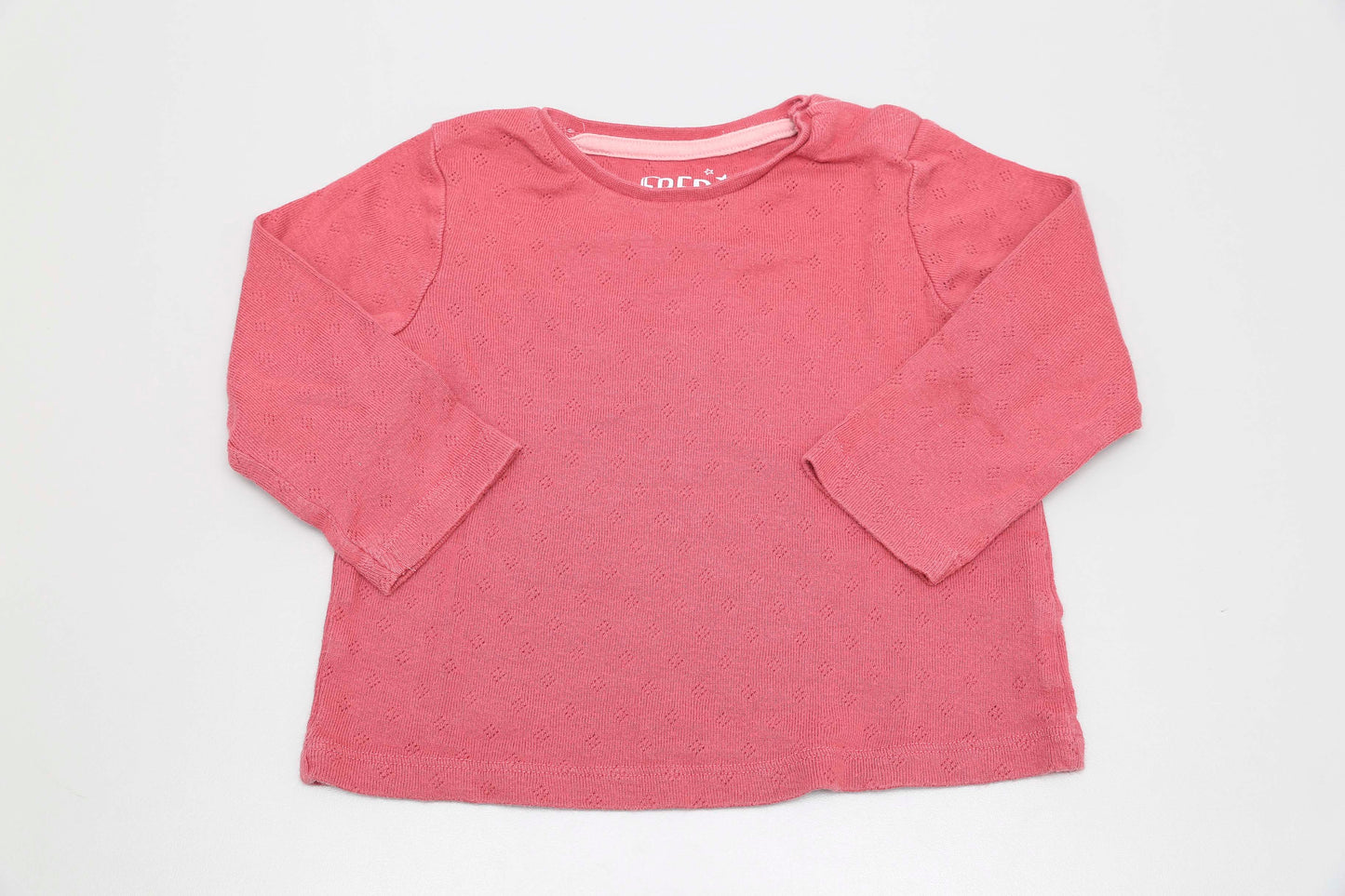 Langarmshirt aus Baumwolle, Größe 74.