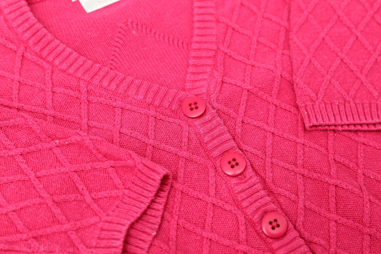 Pinker Strickcardigan (68)