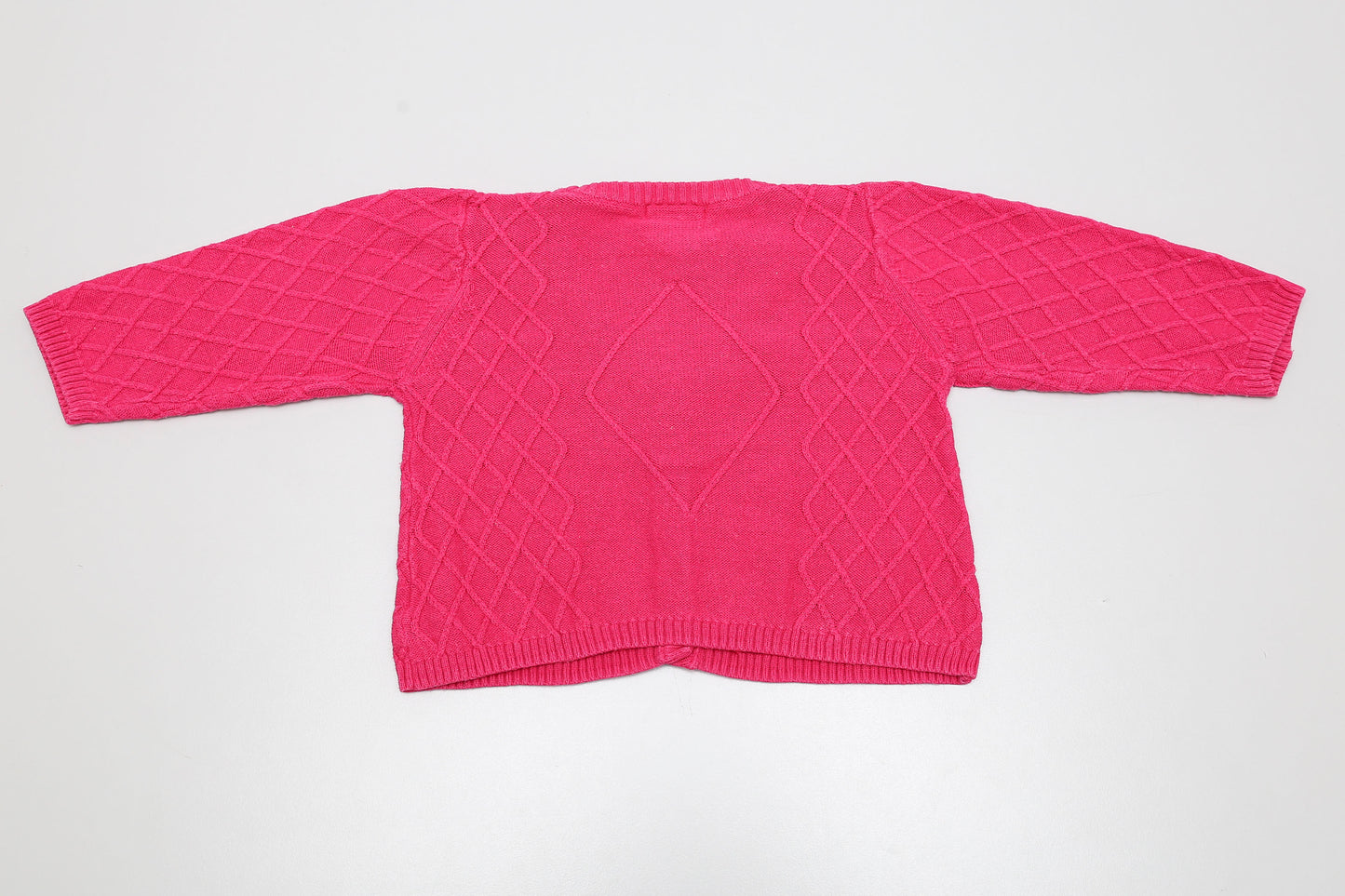 Pinker Strickcardigan (68)