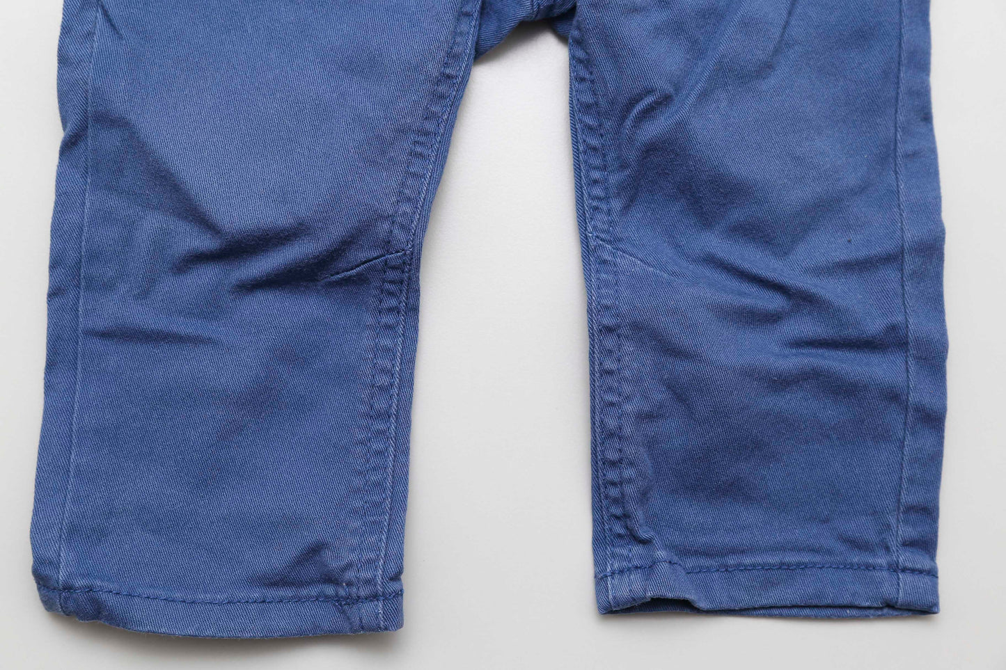 Blaue Babyhose mit Gummibund (80)