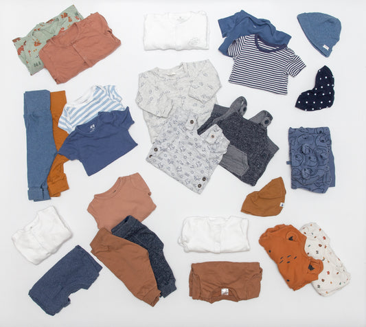 Komplett KlugemuttiBox – 25-teilige Baby-Kapselgarderobe