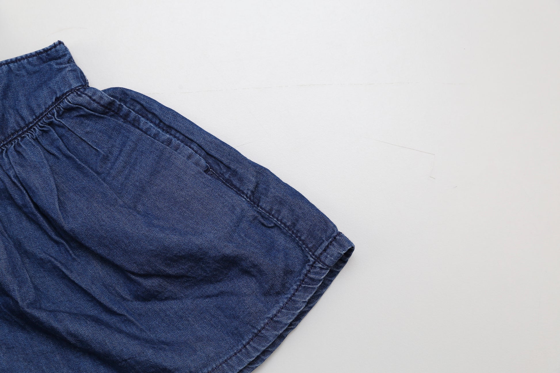 Mädchen Hosenrock aus Jeansstoff (80) - KlugeMutti