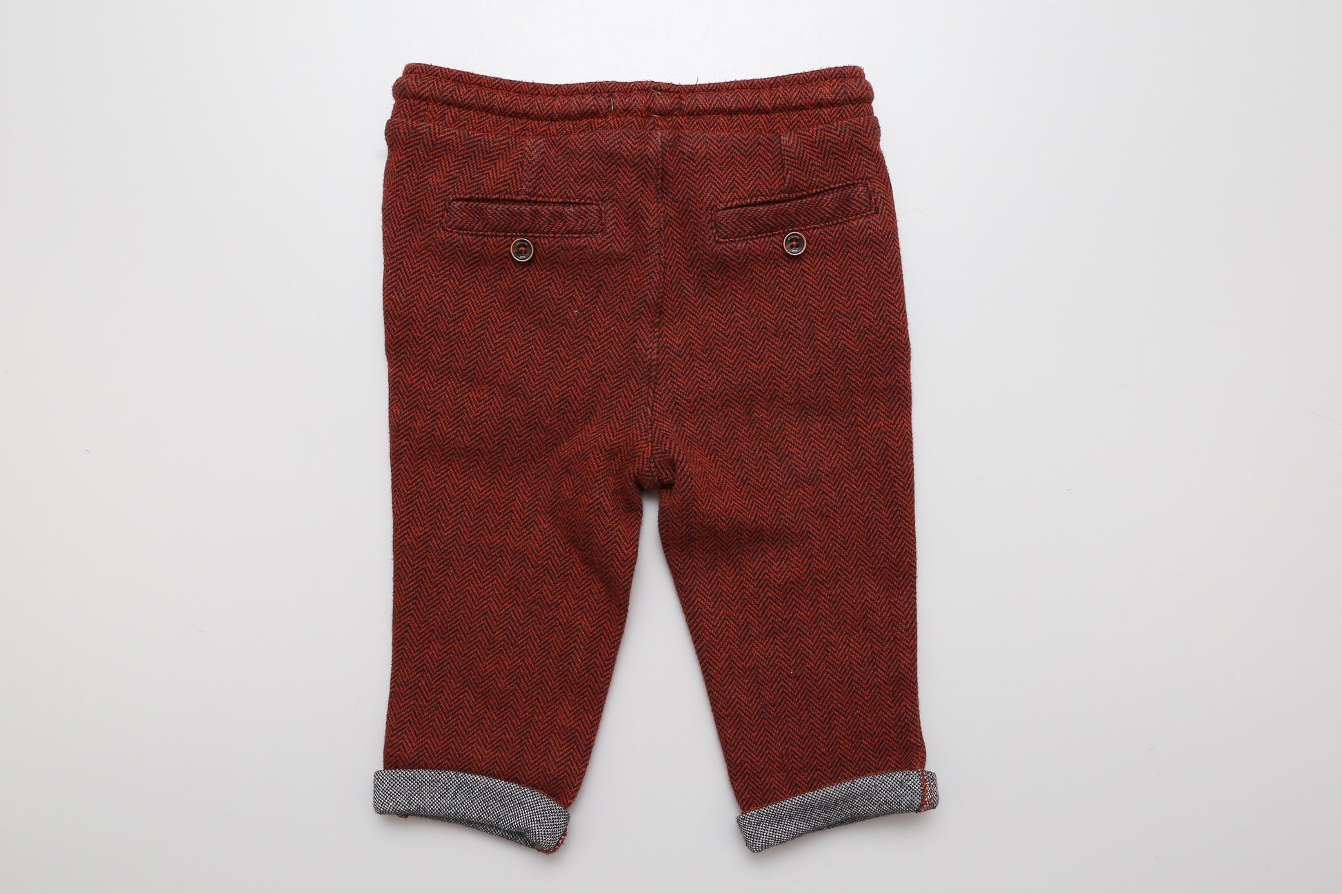 Gefütterte braune Hose (80) - KlugeMutti