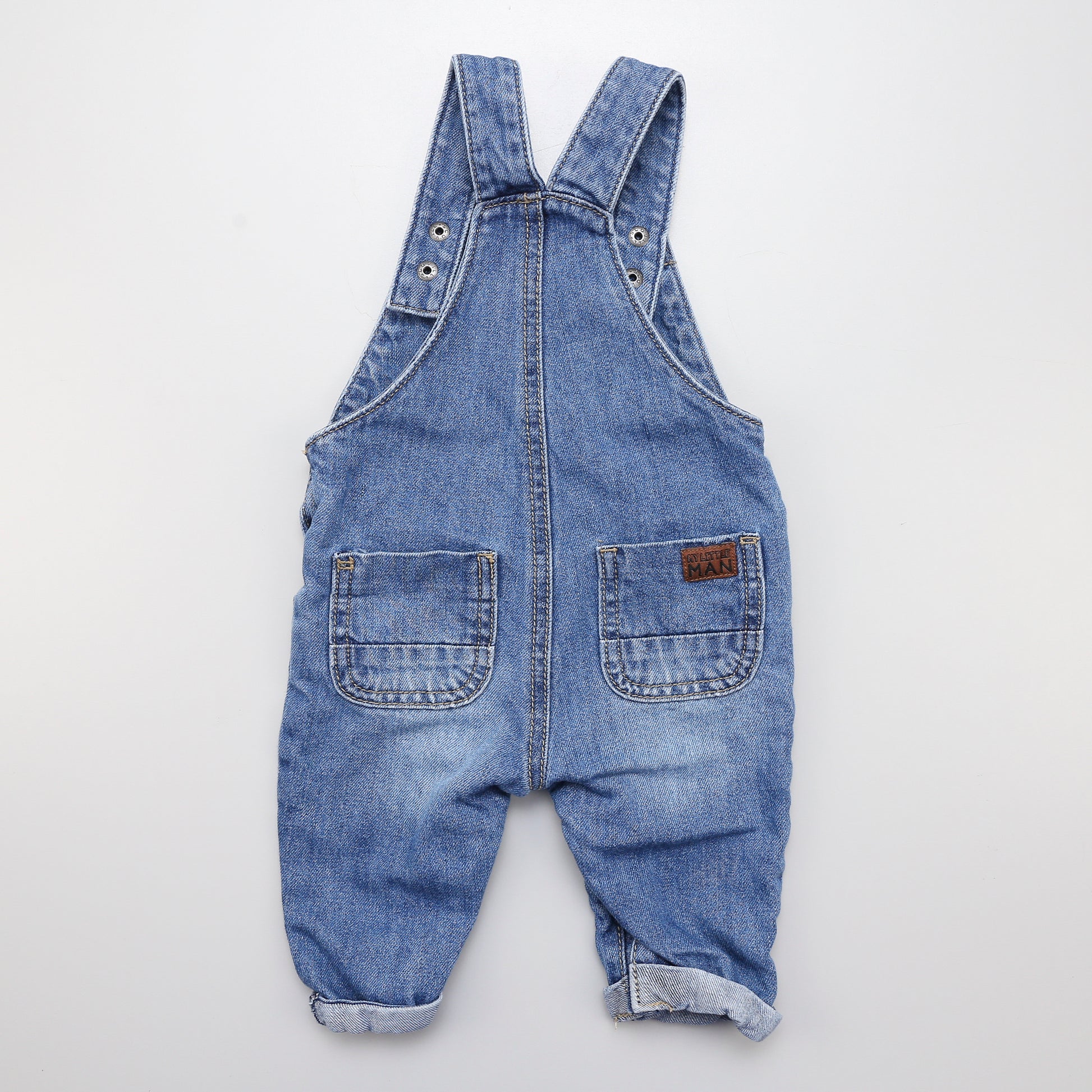 Latzhose aus Jeansstoff (68) - KlugeMutti