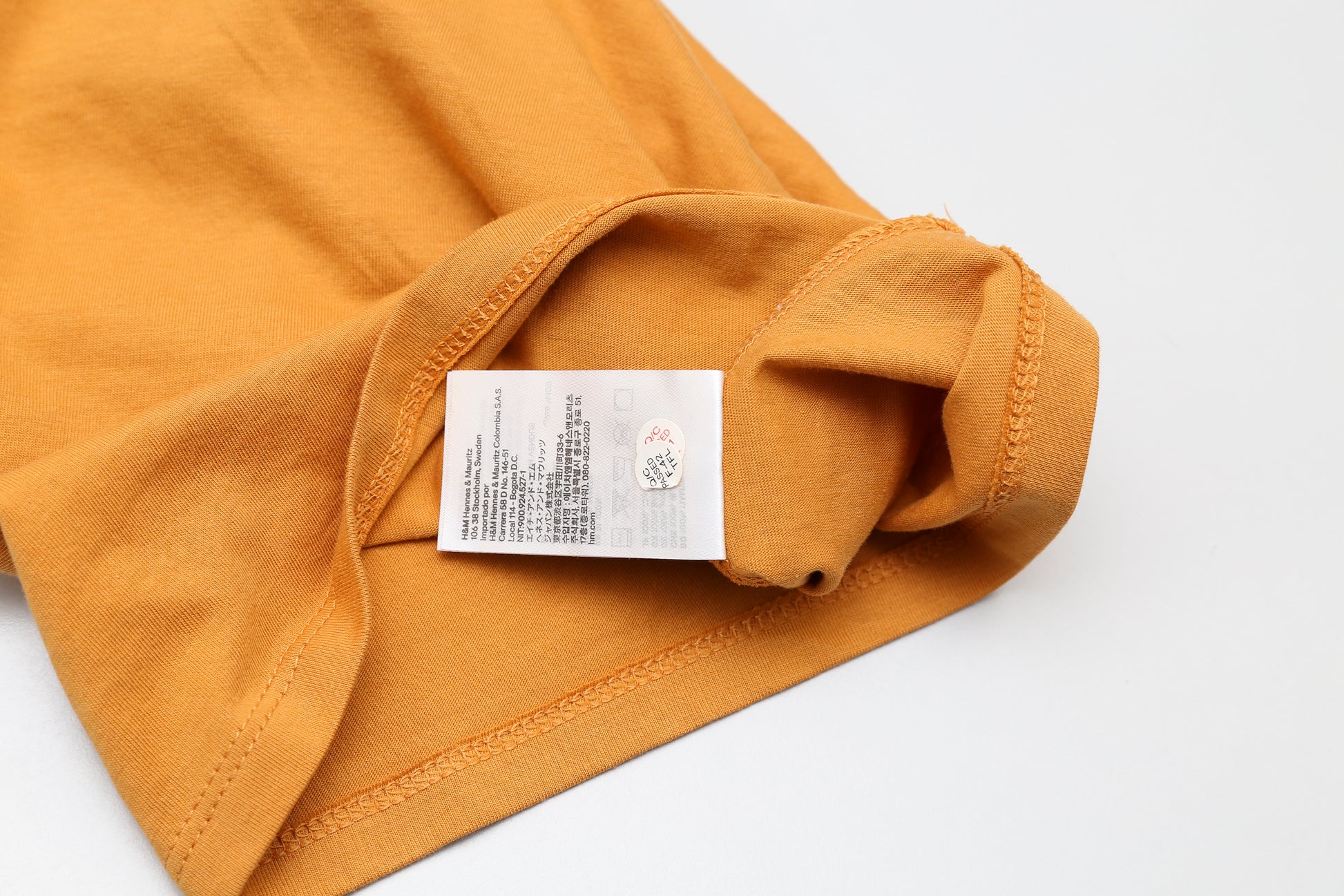Senfgelbes Langarmshirt (68) - KlugeMutti