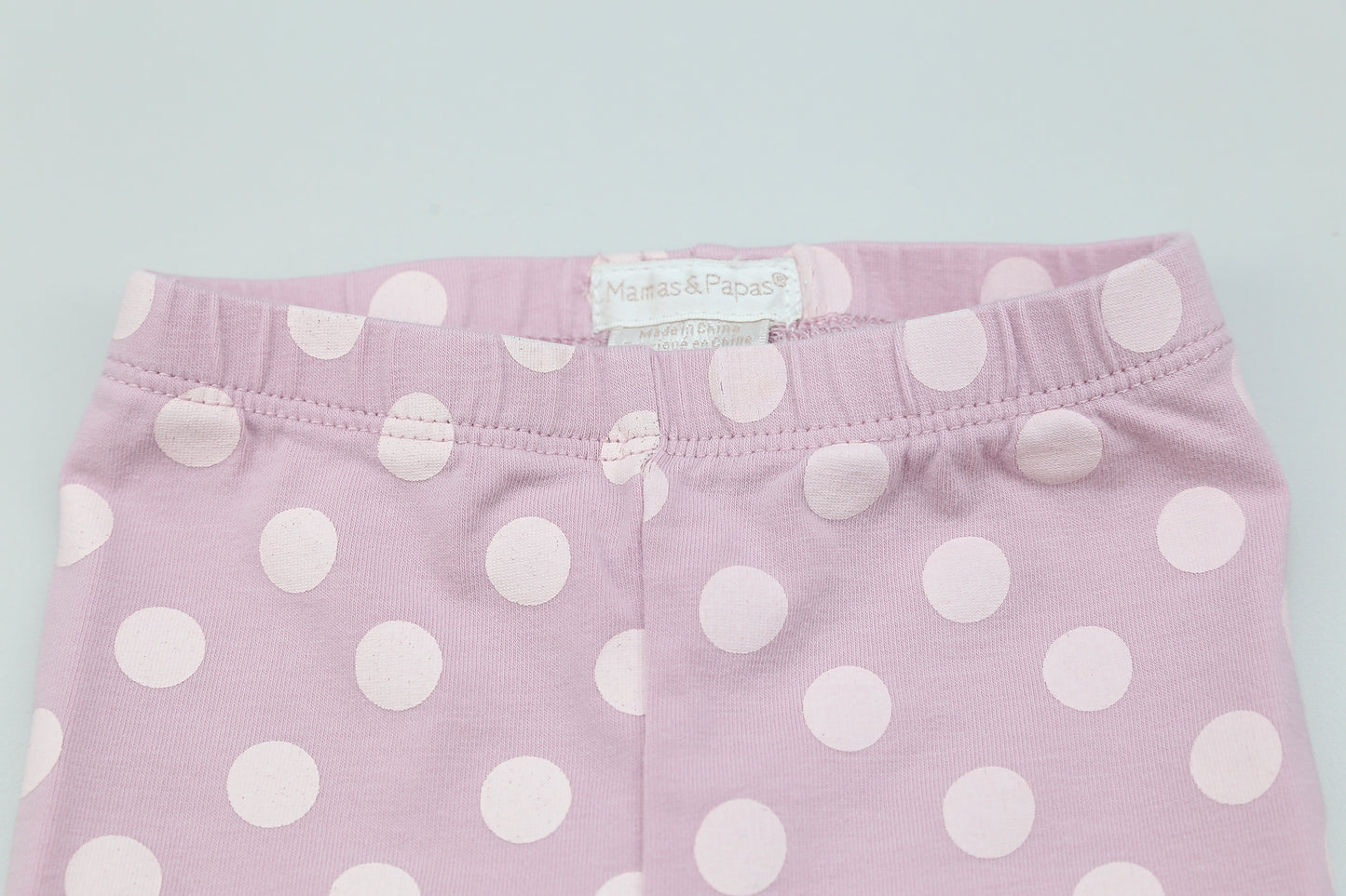 Lila Leggings mit Punkten (56) - KlugeMutti