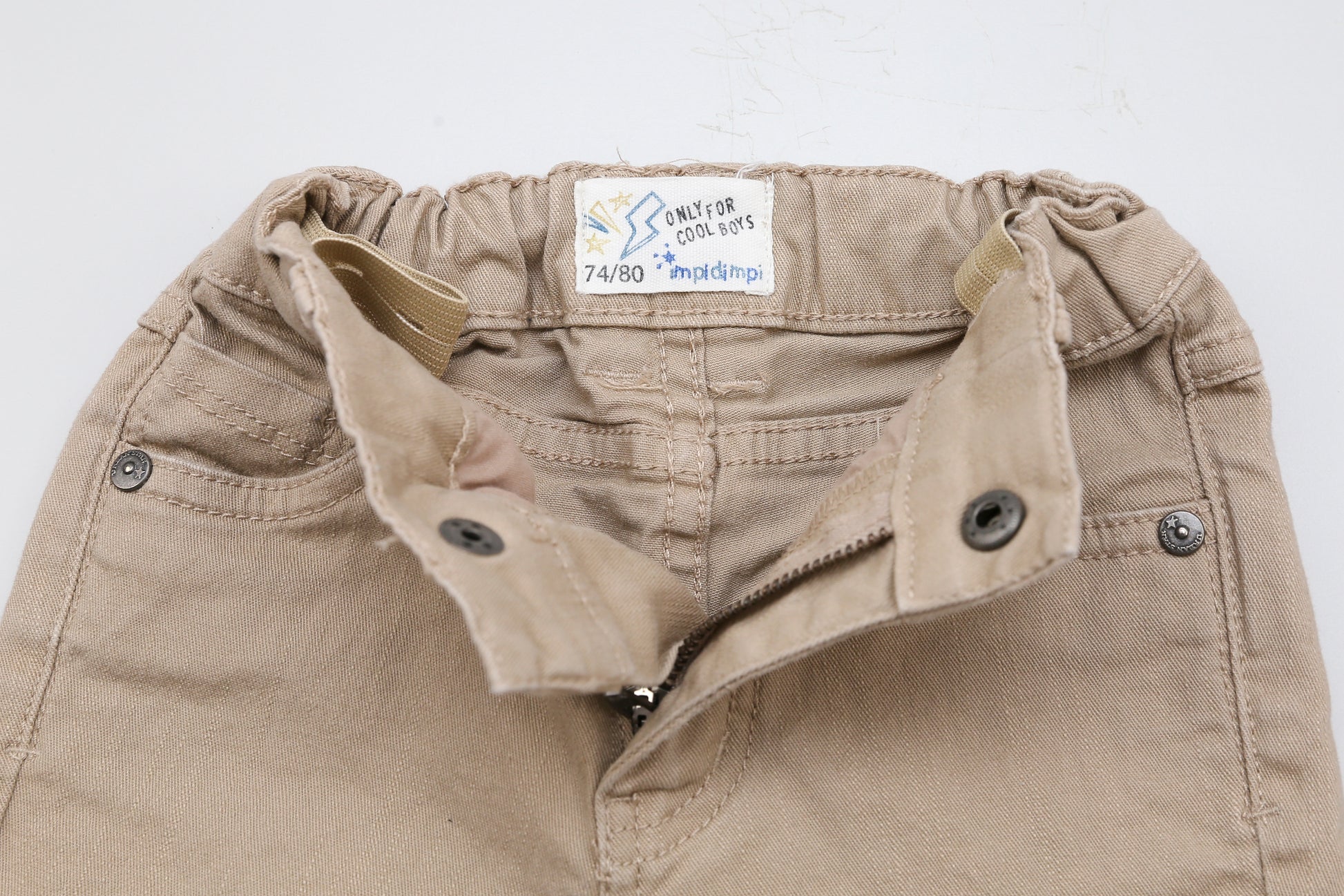 Jeanshose mit verstellbarem Bund (70-80) - KlugeMutti