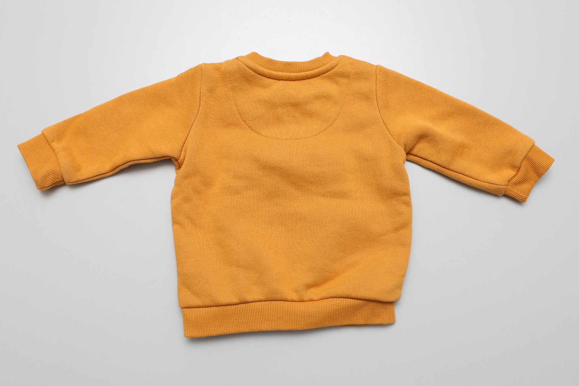 Gelbes Sweatshirt mit Hundemotiv (62) - KlugeMutti