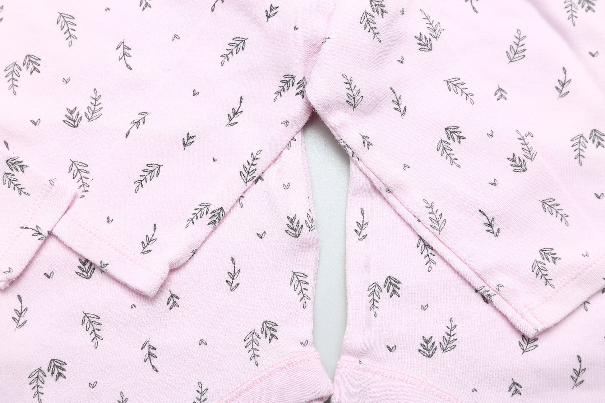 Rosa langärmliges Bodysset - KlugeMutti