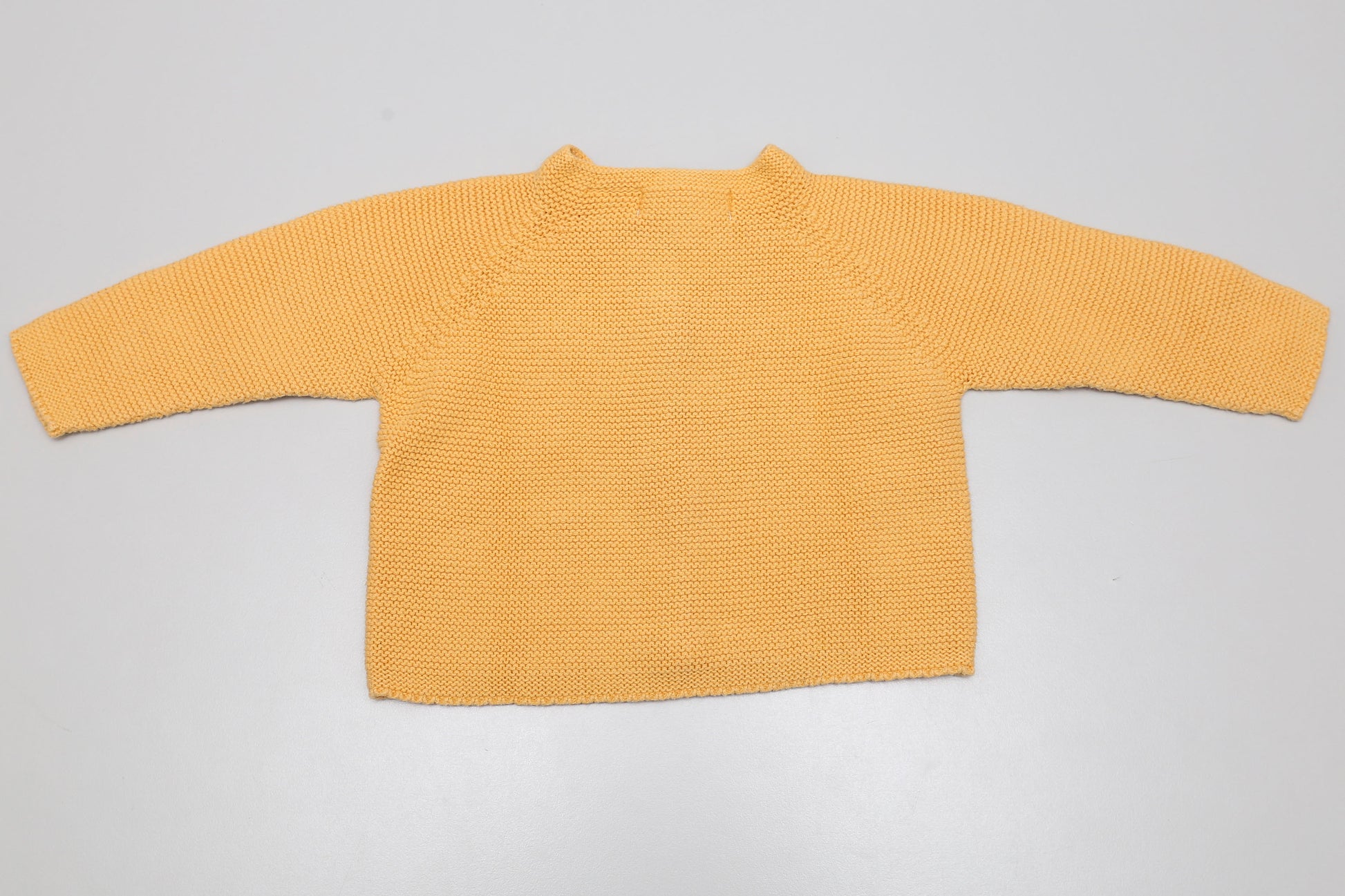 Senfgelber Strickcardigan (68) - KlugeMutti